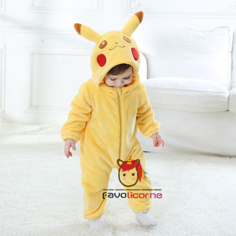 Combinaison Pyjama Pikachu Bébé, Pokémon
