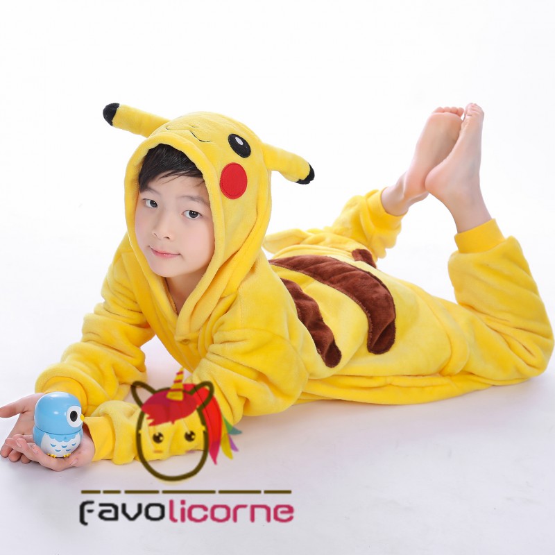 Combinaison Pyjama Pikachu Enfant, Pokémon